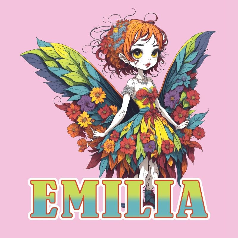 Emilia - Mädchenname - Fee 