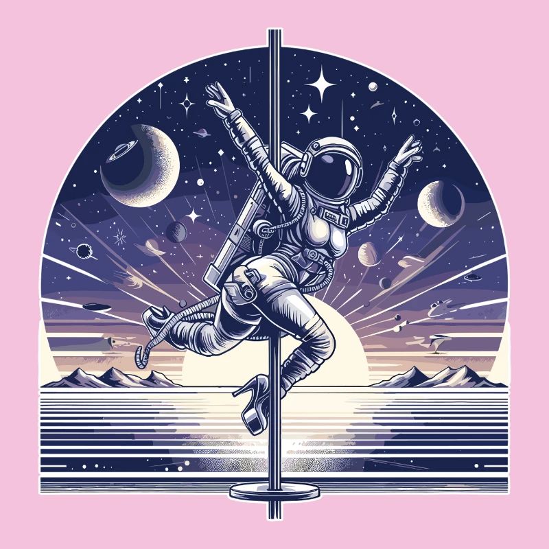 Pole dance astronaute Pole Dance cadeau