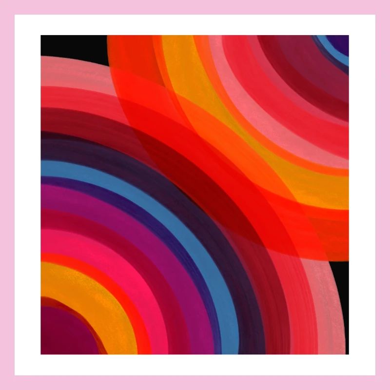 Abstrakter Regenbogen