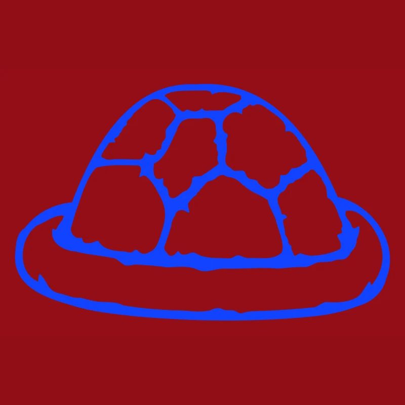Turtle shell without turtle cute shell