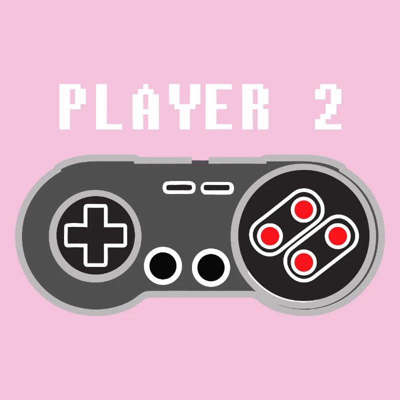 Player 2 Pixel Controller Graphic