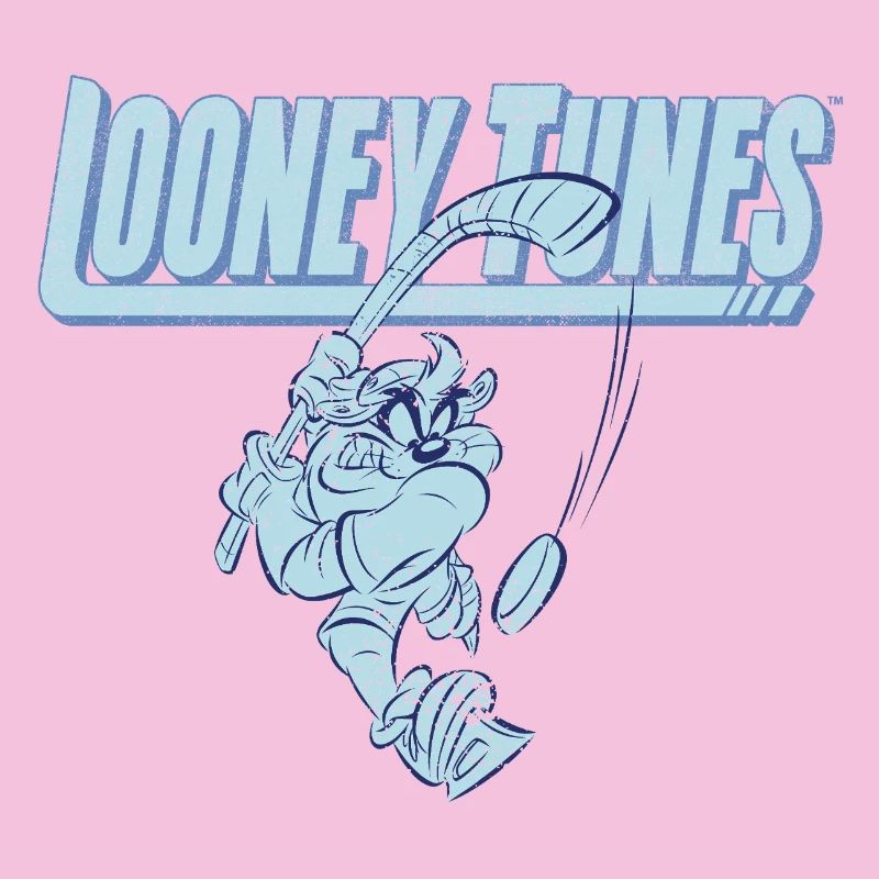 Looney Tunes Eishockey Tasmanian Devil