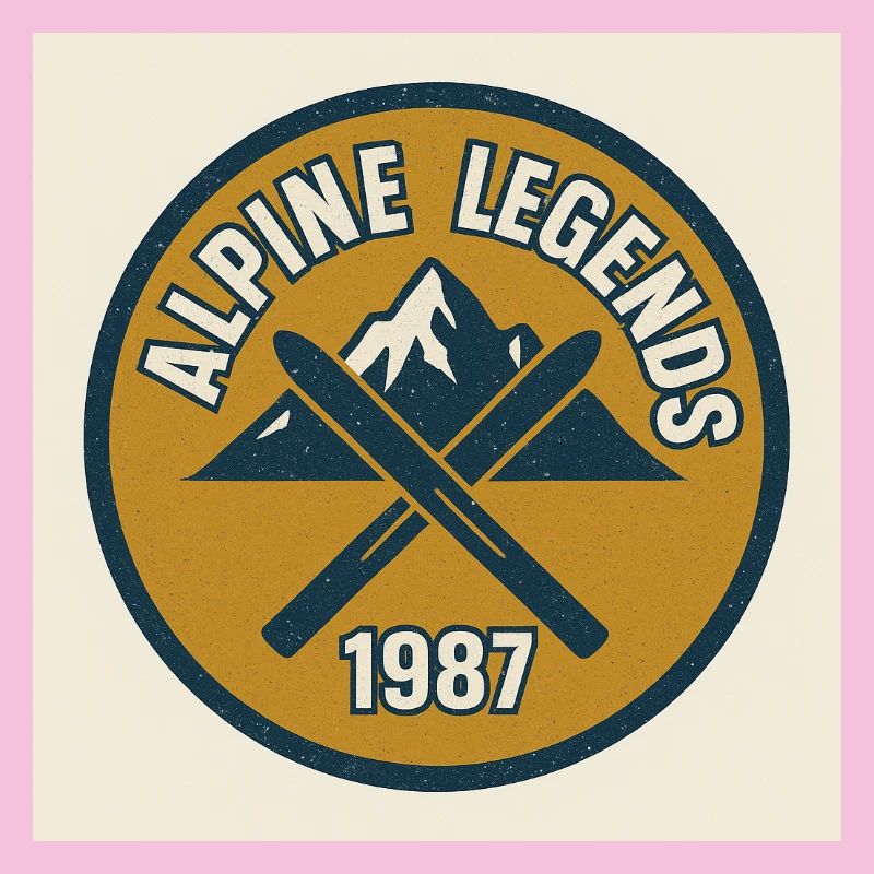 Alpine Legends 1987 Emblem