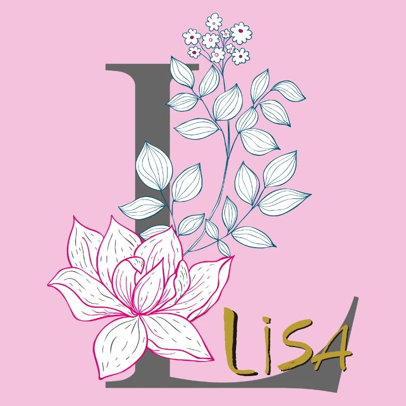 Initiale de la lettre : Lisa