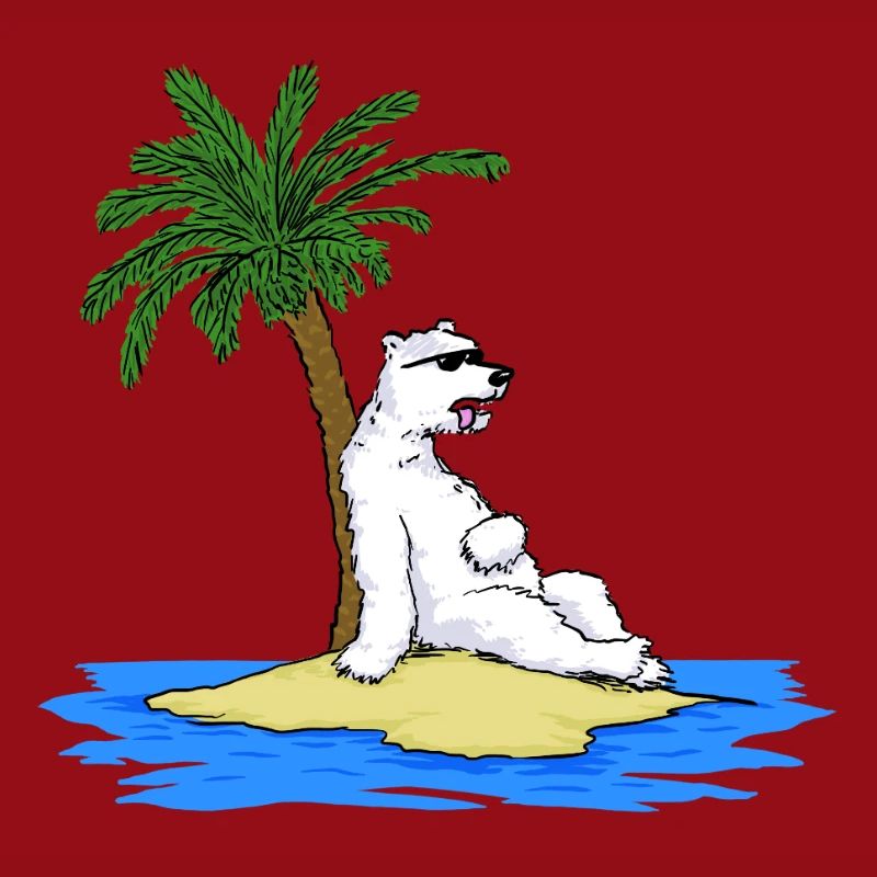 Heißer Eisbär