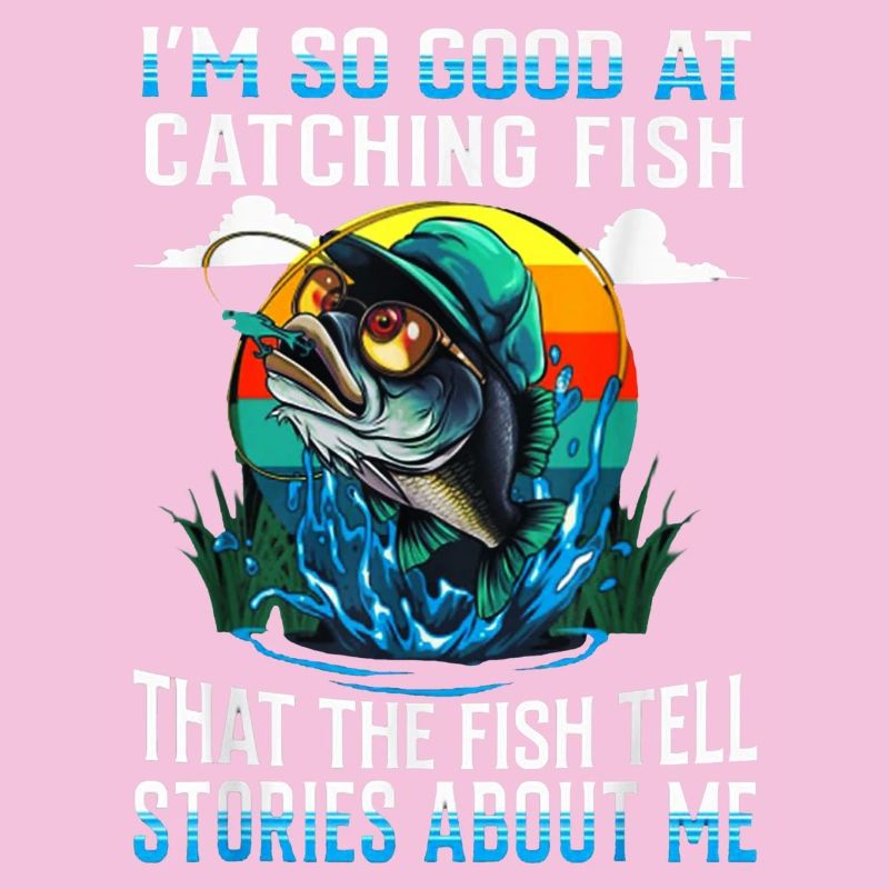 Attraper des histoires de poisson Tee
