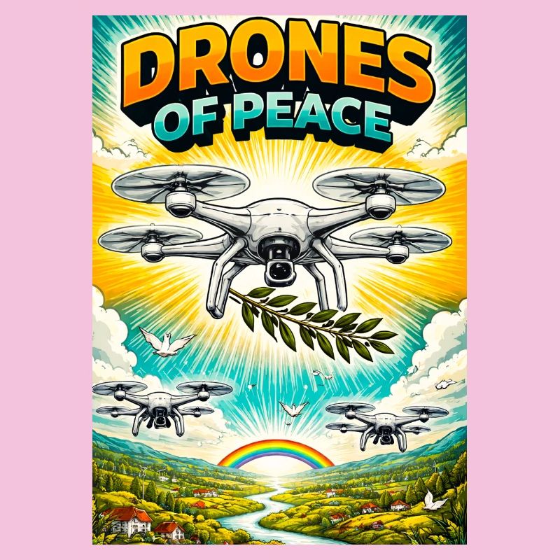 Drones de la Paix Vol Olive