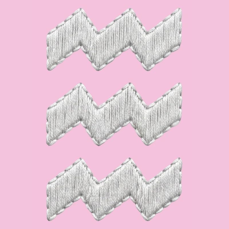 Aspect blanc de la broderie Eindhoven Vibes (imprimé)