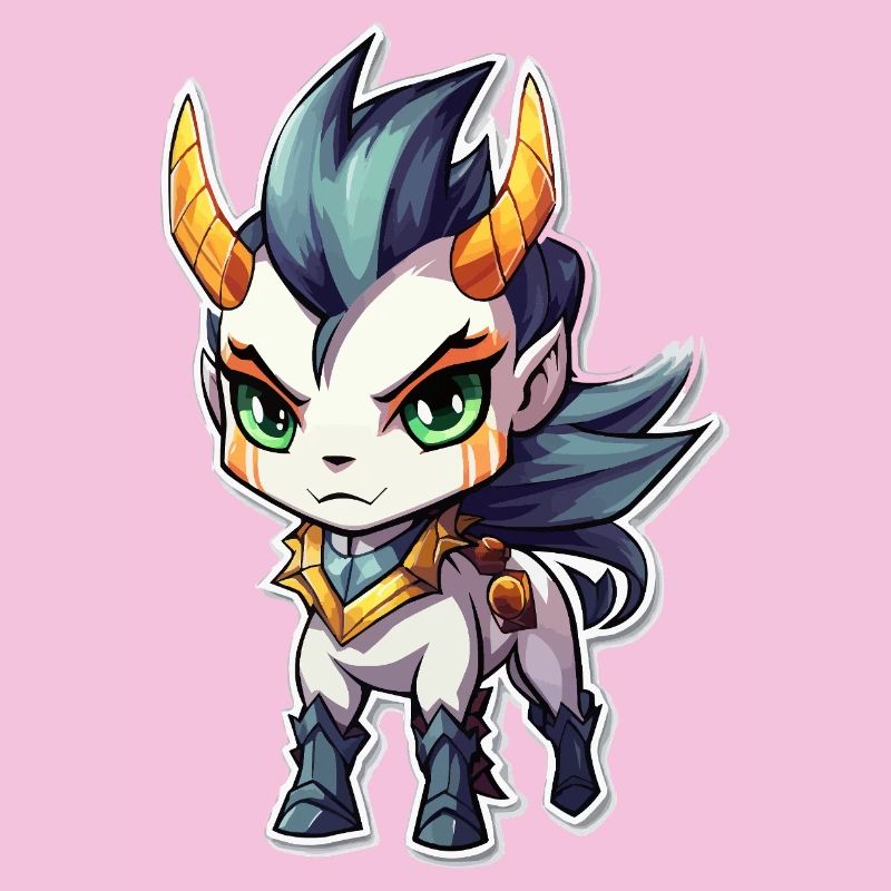Chibi Dämonenpferd