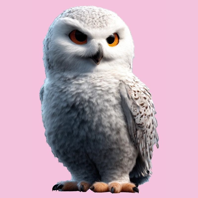 Schneeeule Weiße Eule Kauz Uhu Owl Schnee Eulen