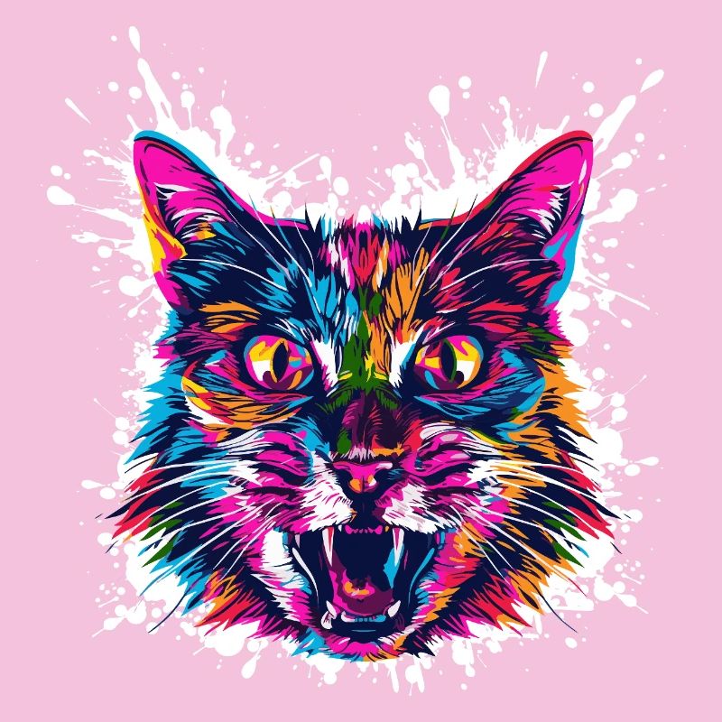 Cat Art Graffiti
