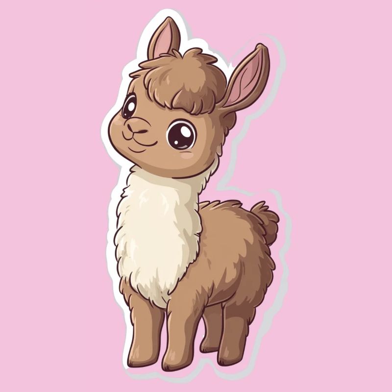 Lama Alpaka Llama Tier Geschenk