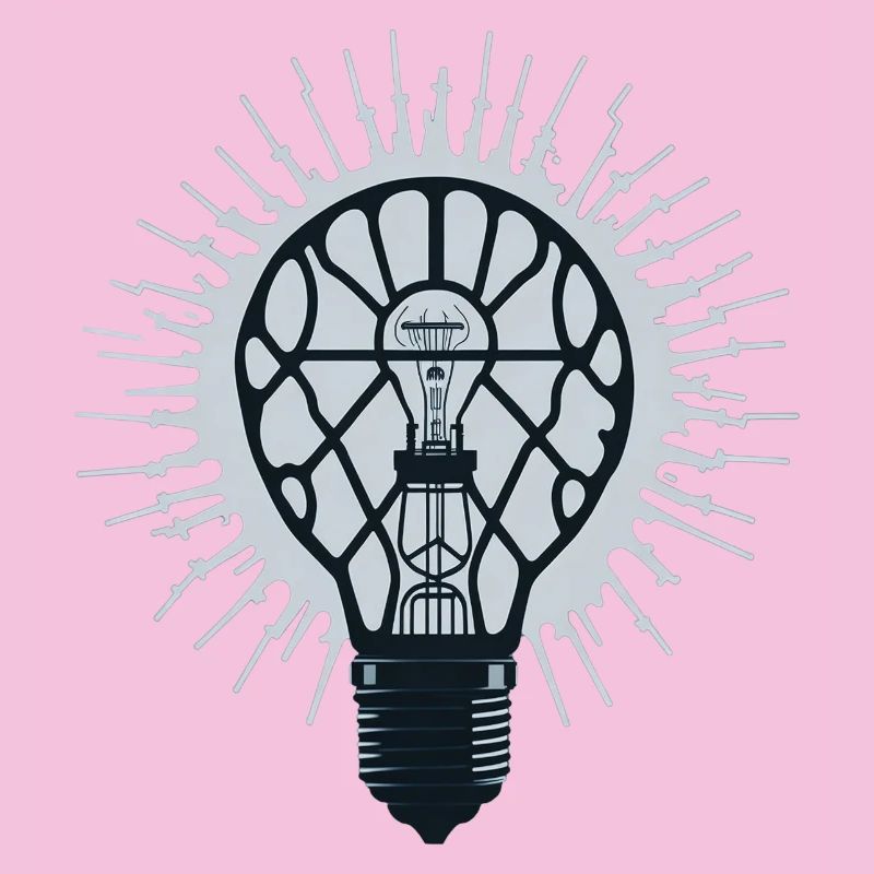 Glowing Idea: Inspiration Light Bulb
