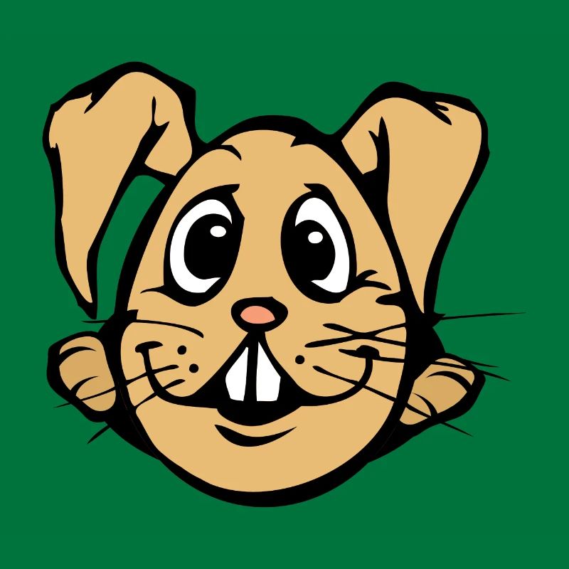 Rabbit! comic bunny egg funny egghead Easter