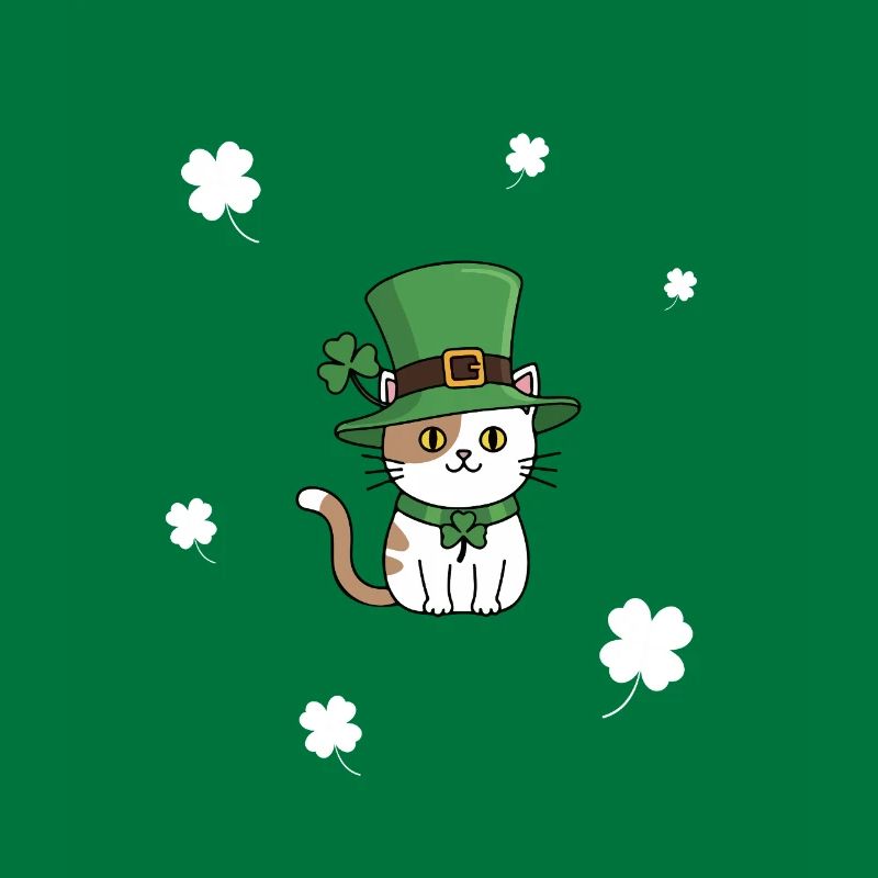 Chat de la Saint-Patrick