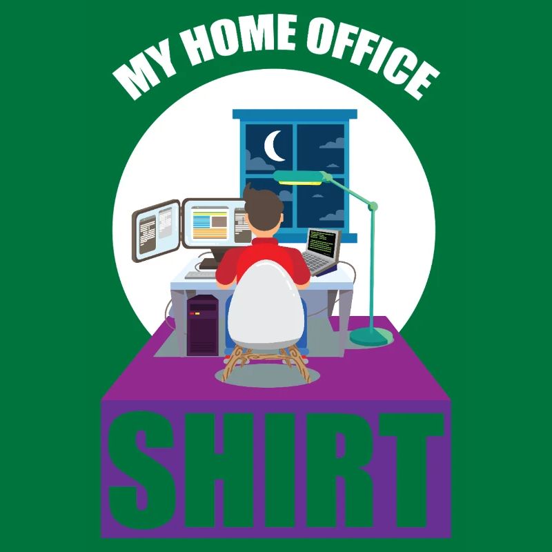 Codeur de nuit Programmeur Graphique de bureau