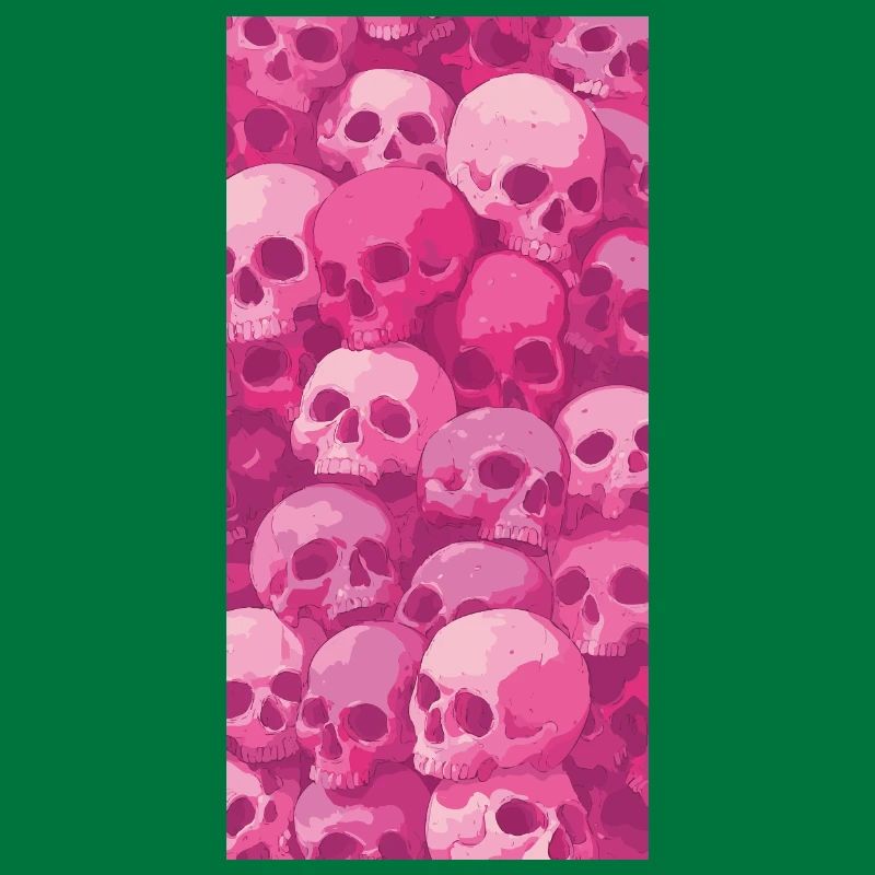 Pink Skull Pattern