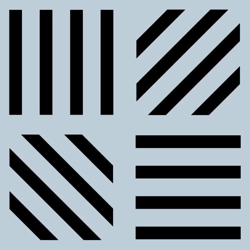 motif graphique de rayures