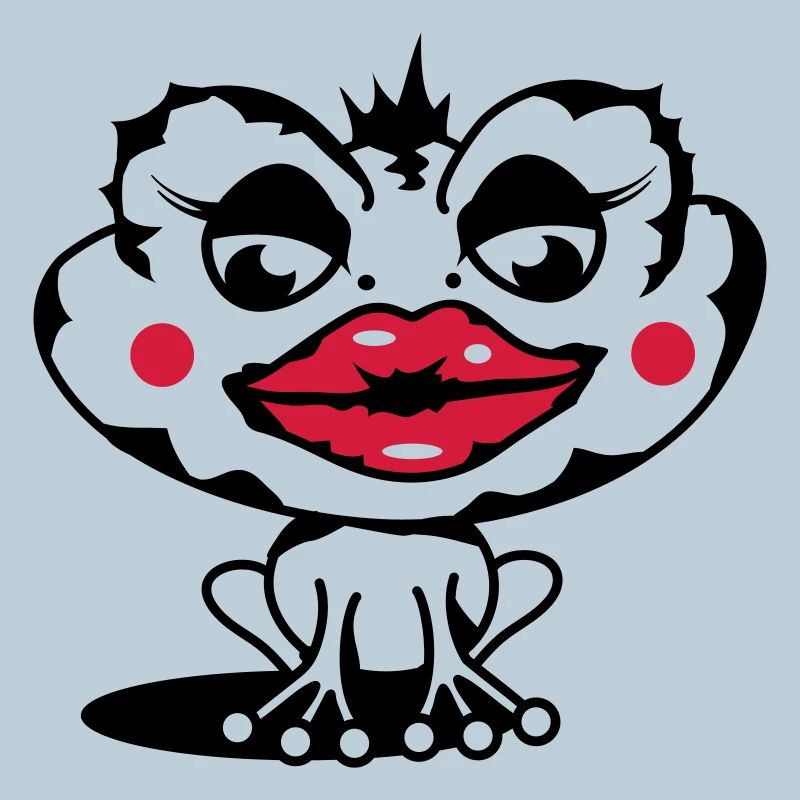 A toad with a thick lip