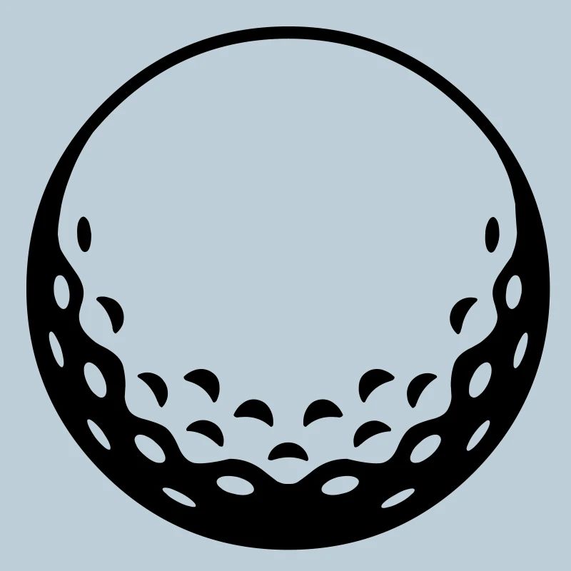 Golfball - einfärbbar