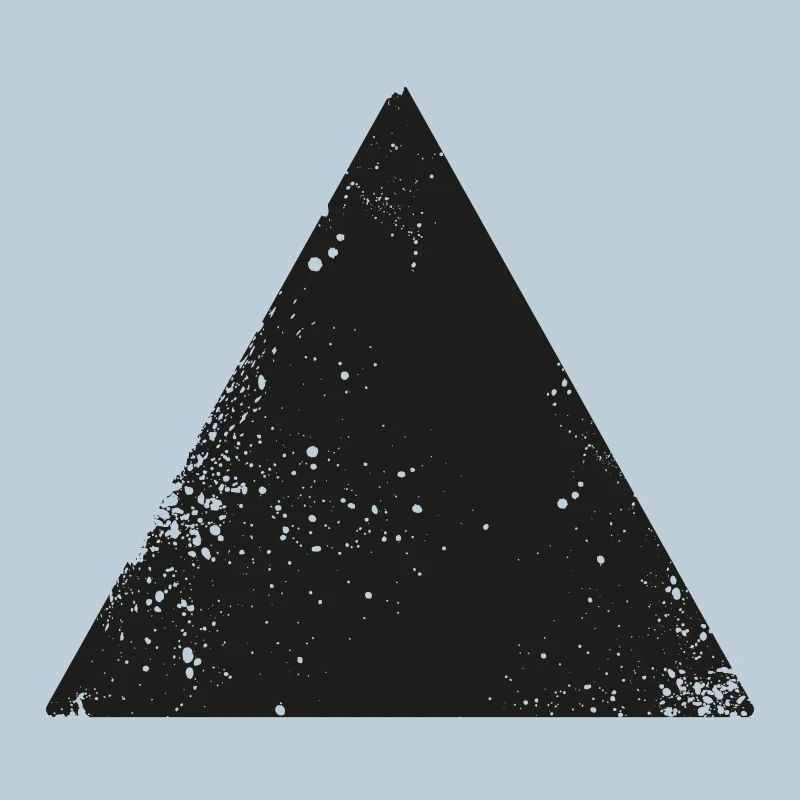 hipster triangle shape symbol