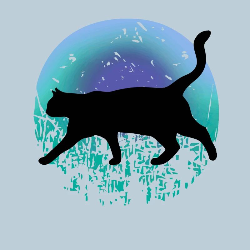 Schwarze Katze