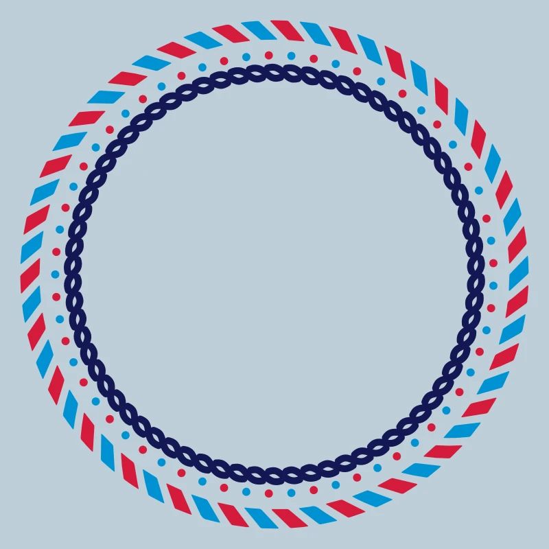 A round frame