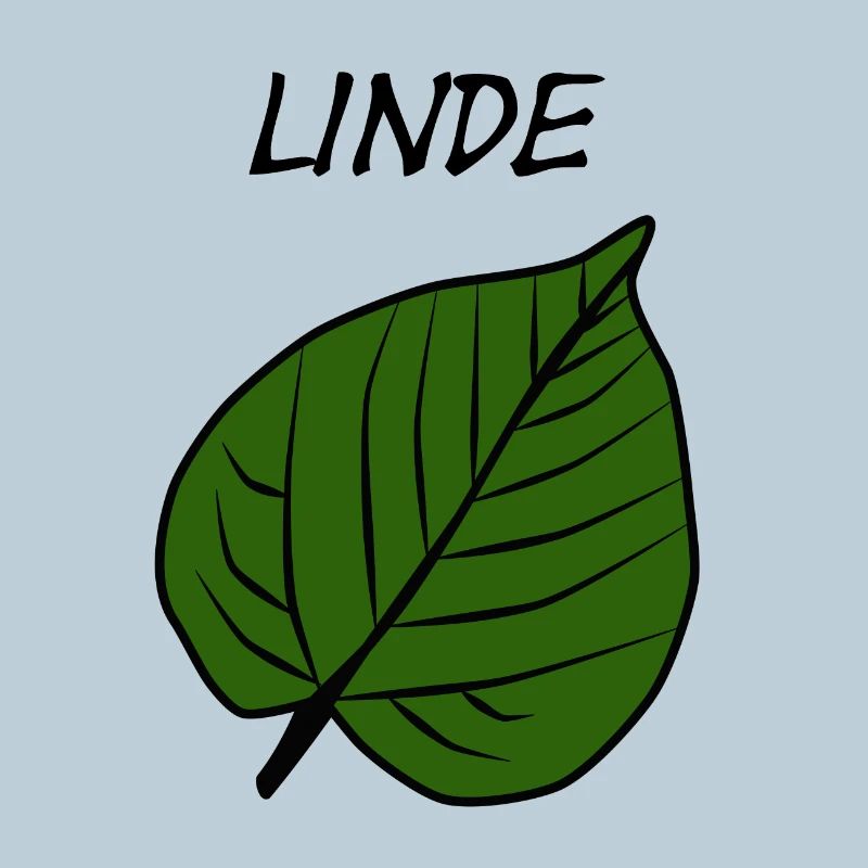Green leaf pattern nature design