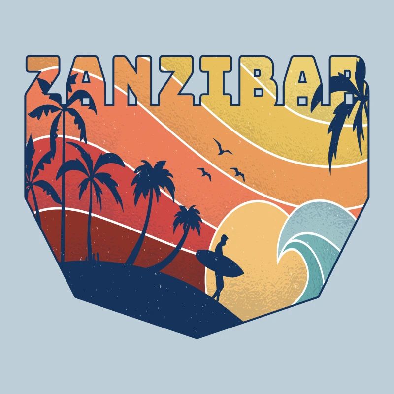 Surfer Design / Geschenk