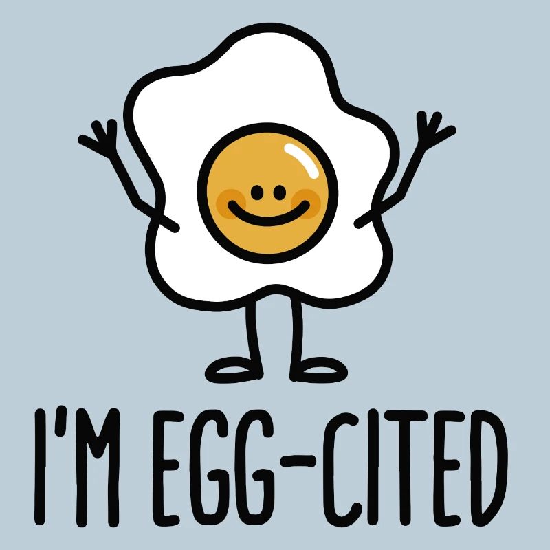 I'm EGG-cited