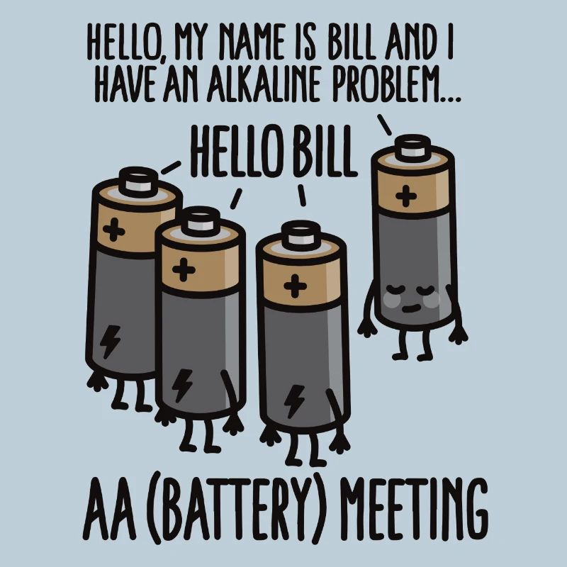 AA Meeting - I have an Alkaline problem - Battery