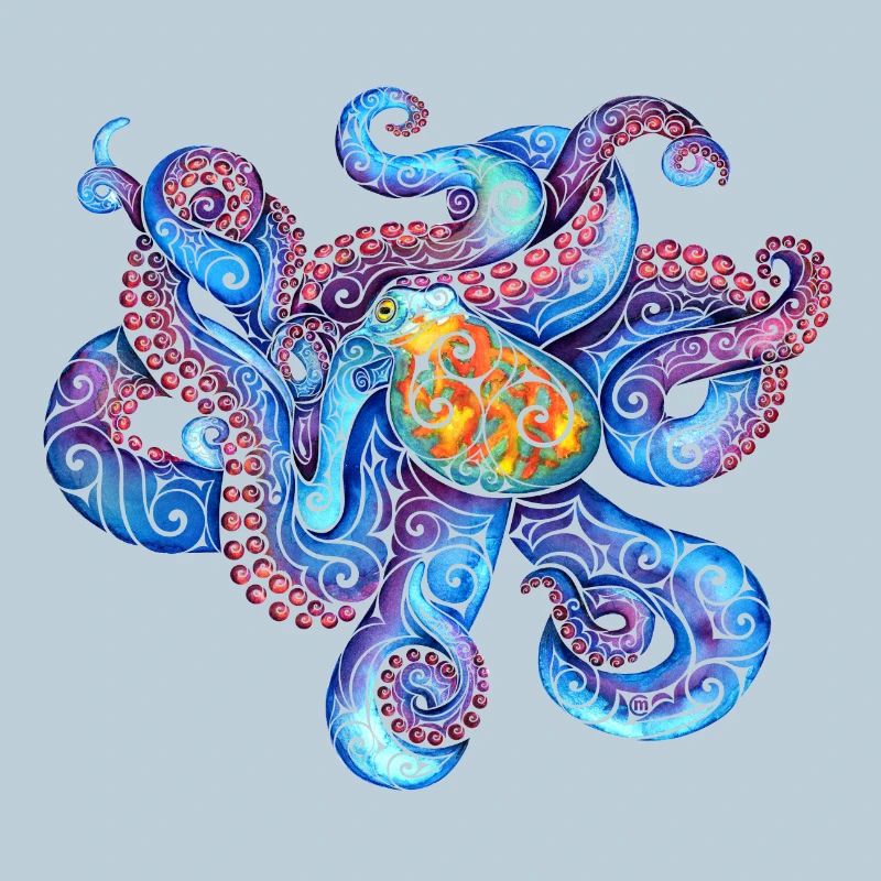 Swirly Octopus