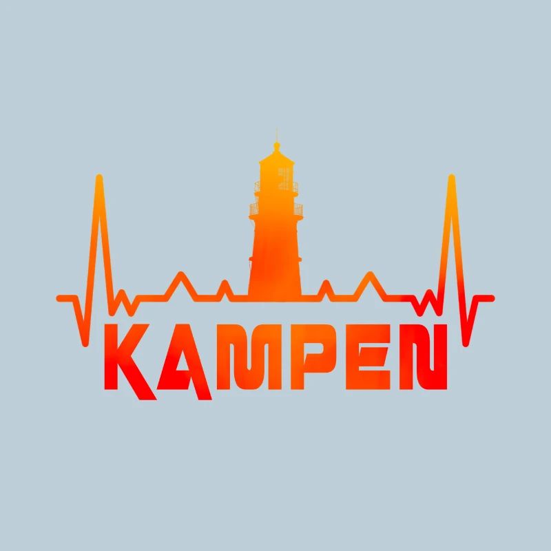 Conception du phare de Kampen / idée cadeau