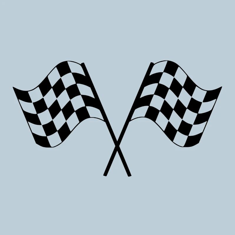Checkered Racing Flags
