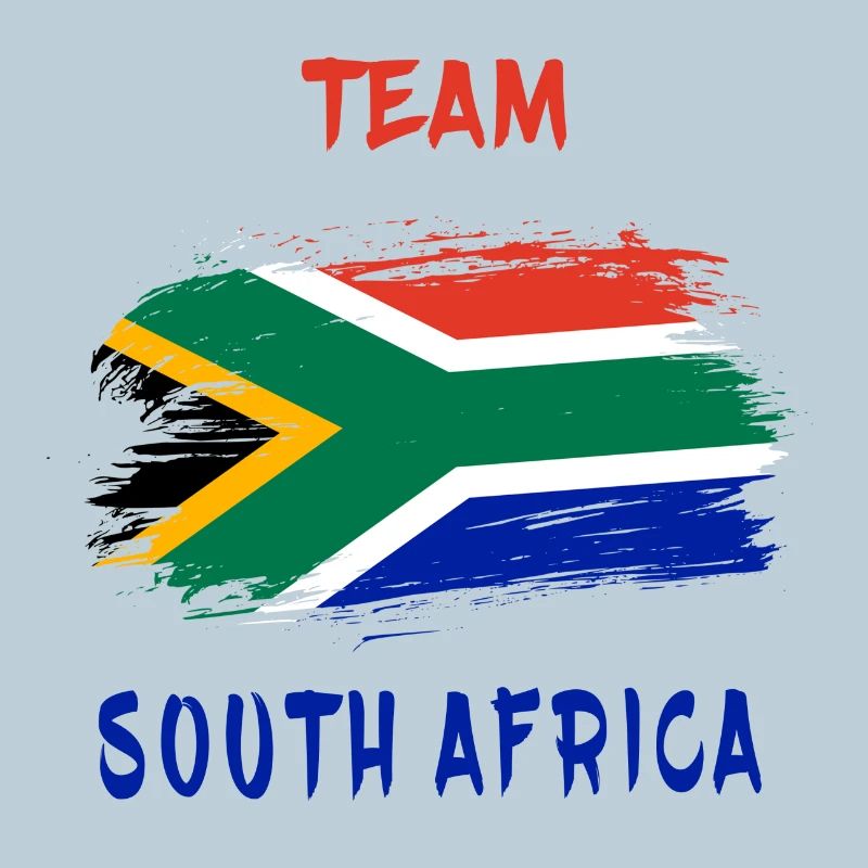 Team Afrique du Sud drapeaux design