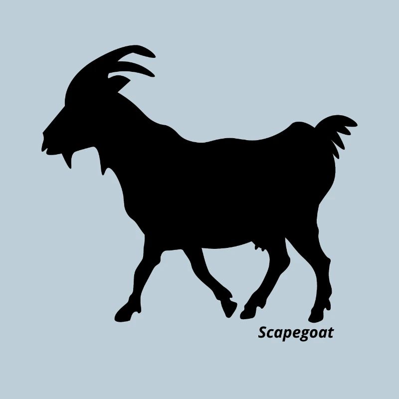 Sündenbock schwarz