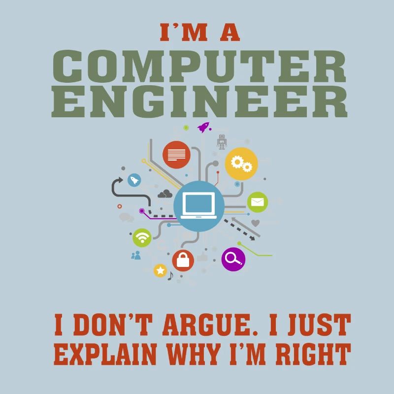 Lustiges Computer Engineering Zitat für Computer Engi