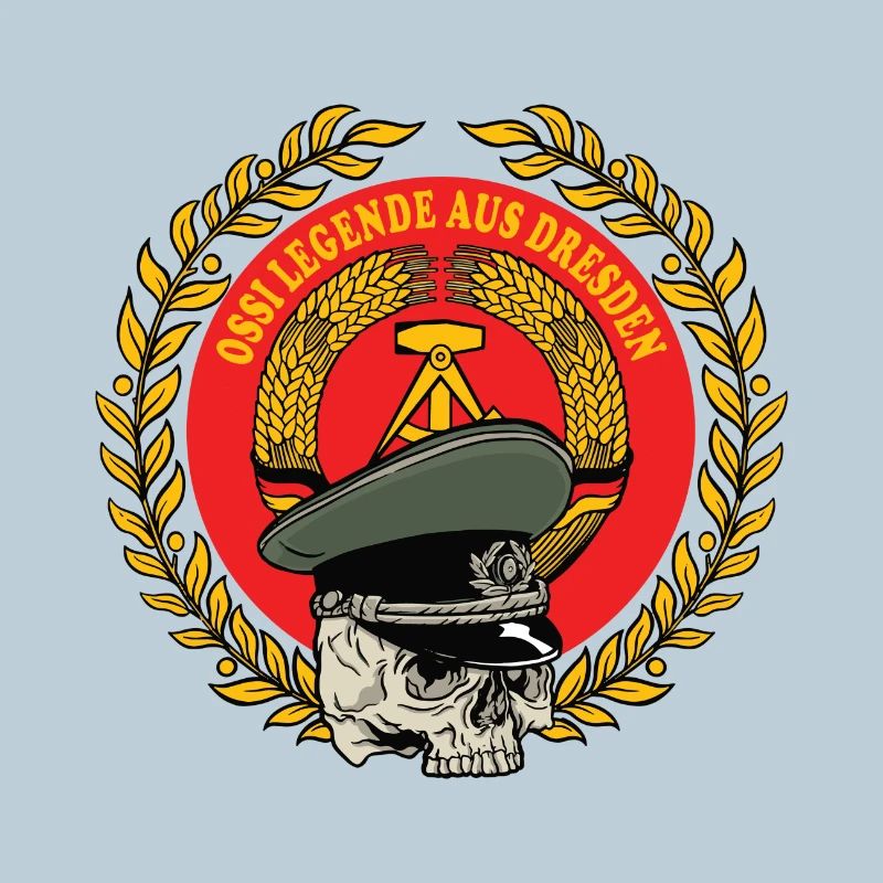 Légende Ossi du design de la RDA / DDR de Dresde