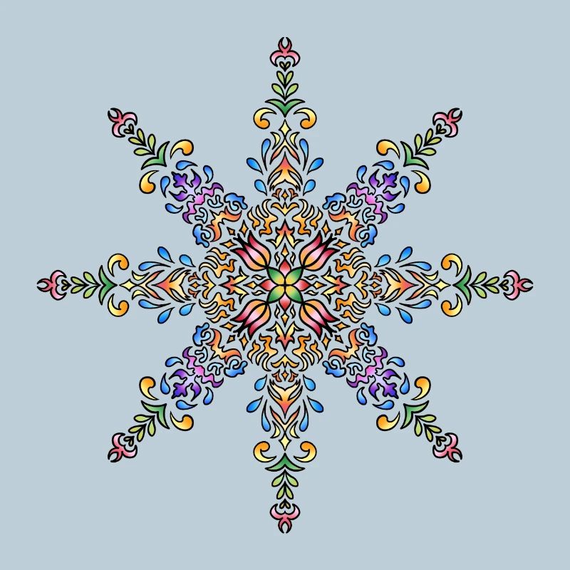 Mandala | Colorful | Life | Gift