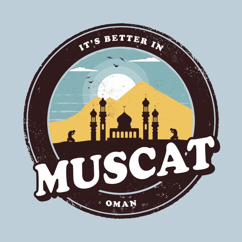 Conception de la mosquée Muscat Oman