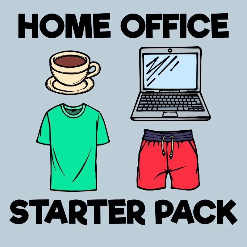 Ordinateur portable Café Emploi Home Office Déclaration Wfh