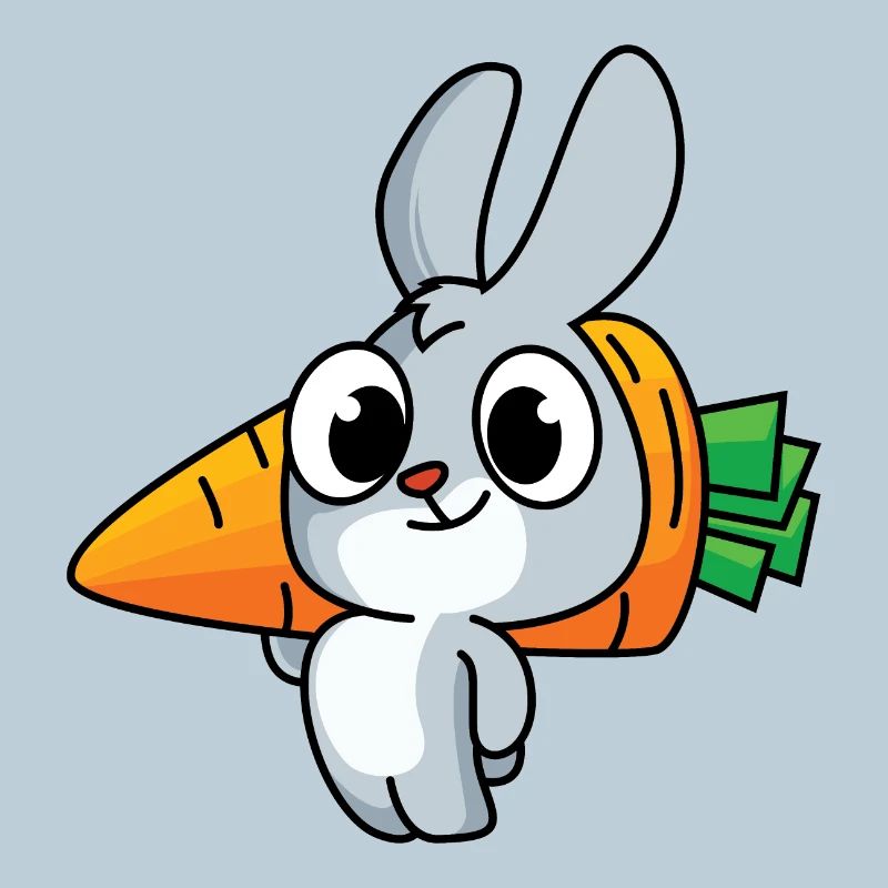 Lapin travailleur