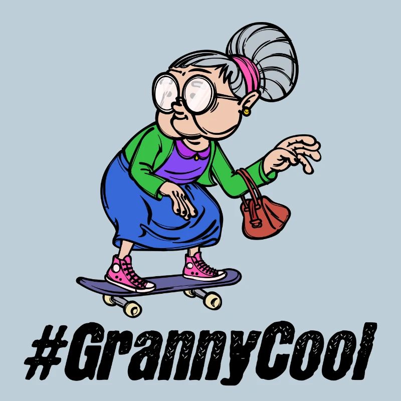 Cool Großmutter Oma Spruch Alte Frau Brille