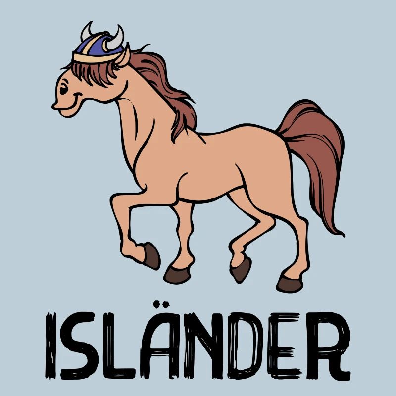 Isländer Pferdenarr Trab Islandpferde Spruch