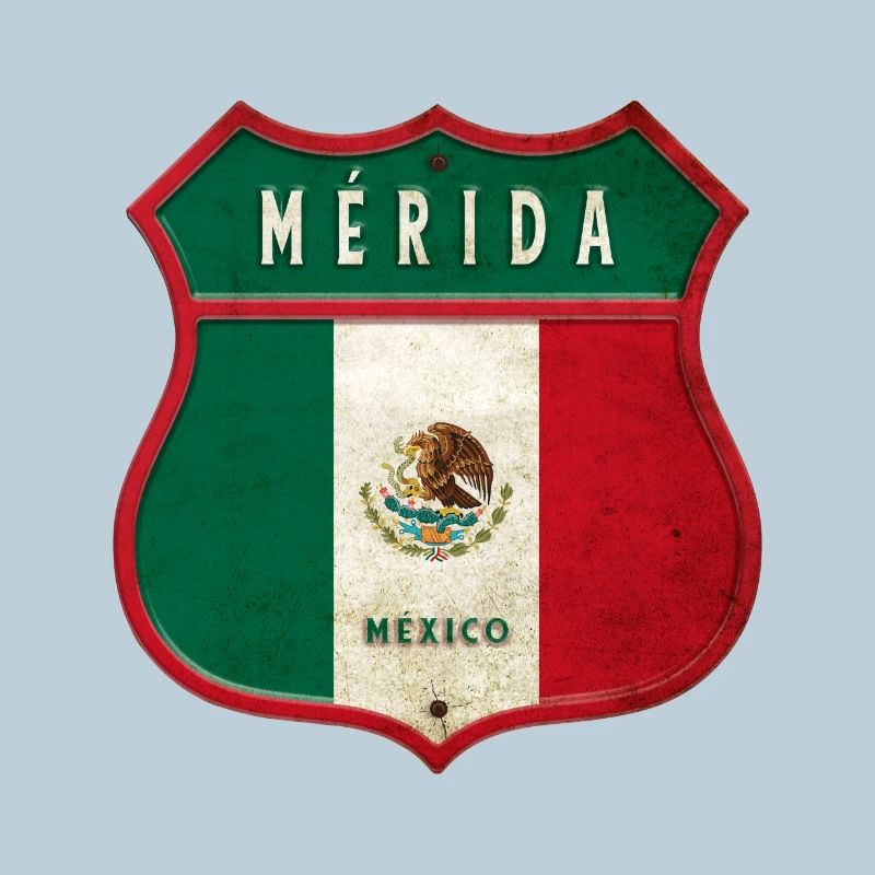Mérida Mexiko Wappen Design