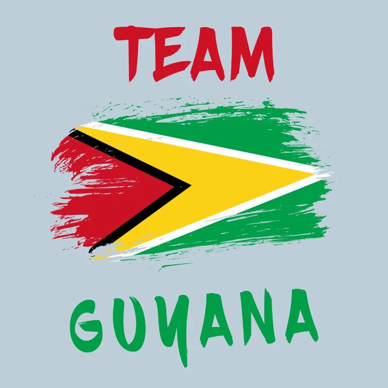 Drapeaux de l'équipe Guyane