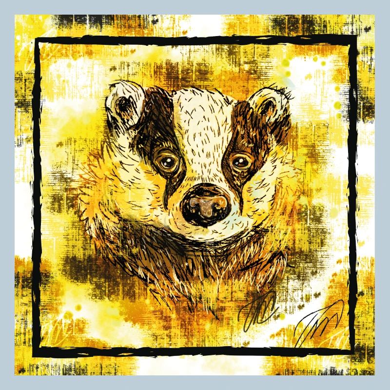 Der Gelbe Dachs, Tier Geschenke