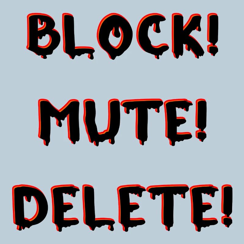BLOCK MUTE DELETE