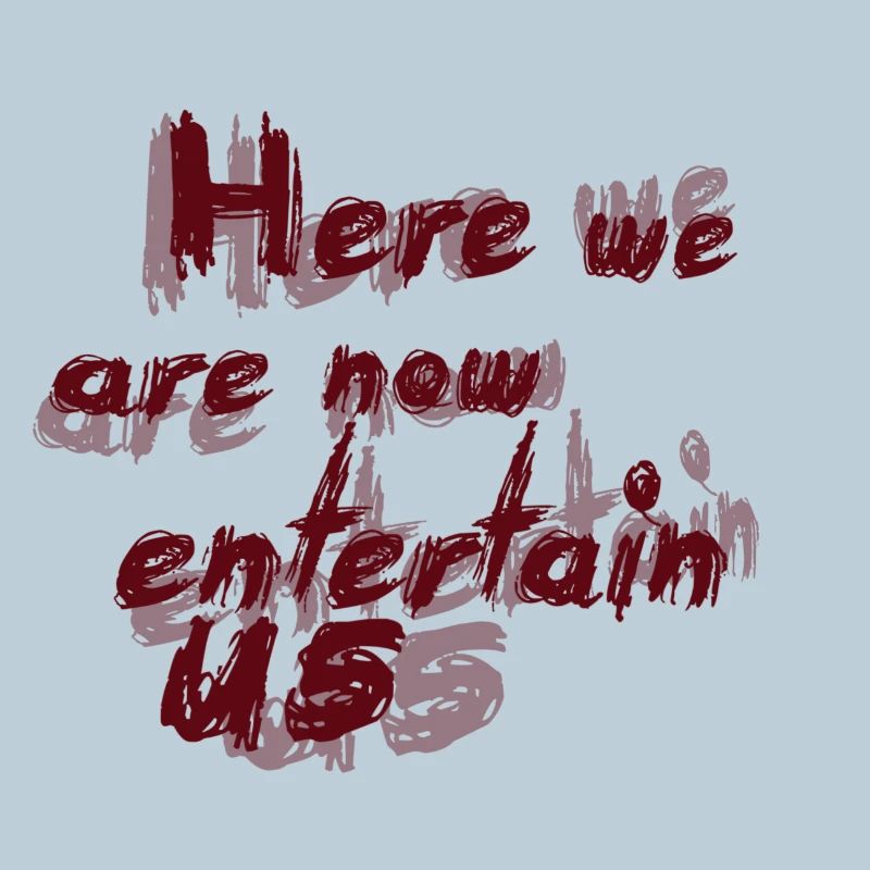 Hier sind wir nun