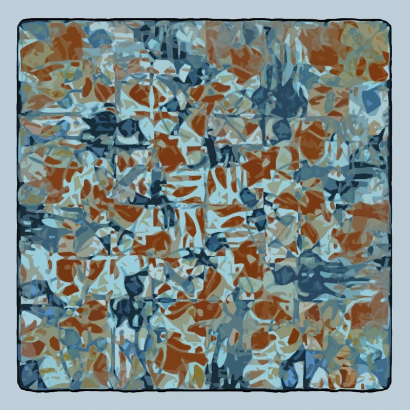 Motif de camouflage abstrait